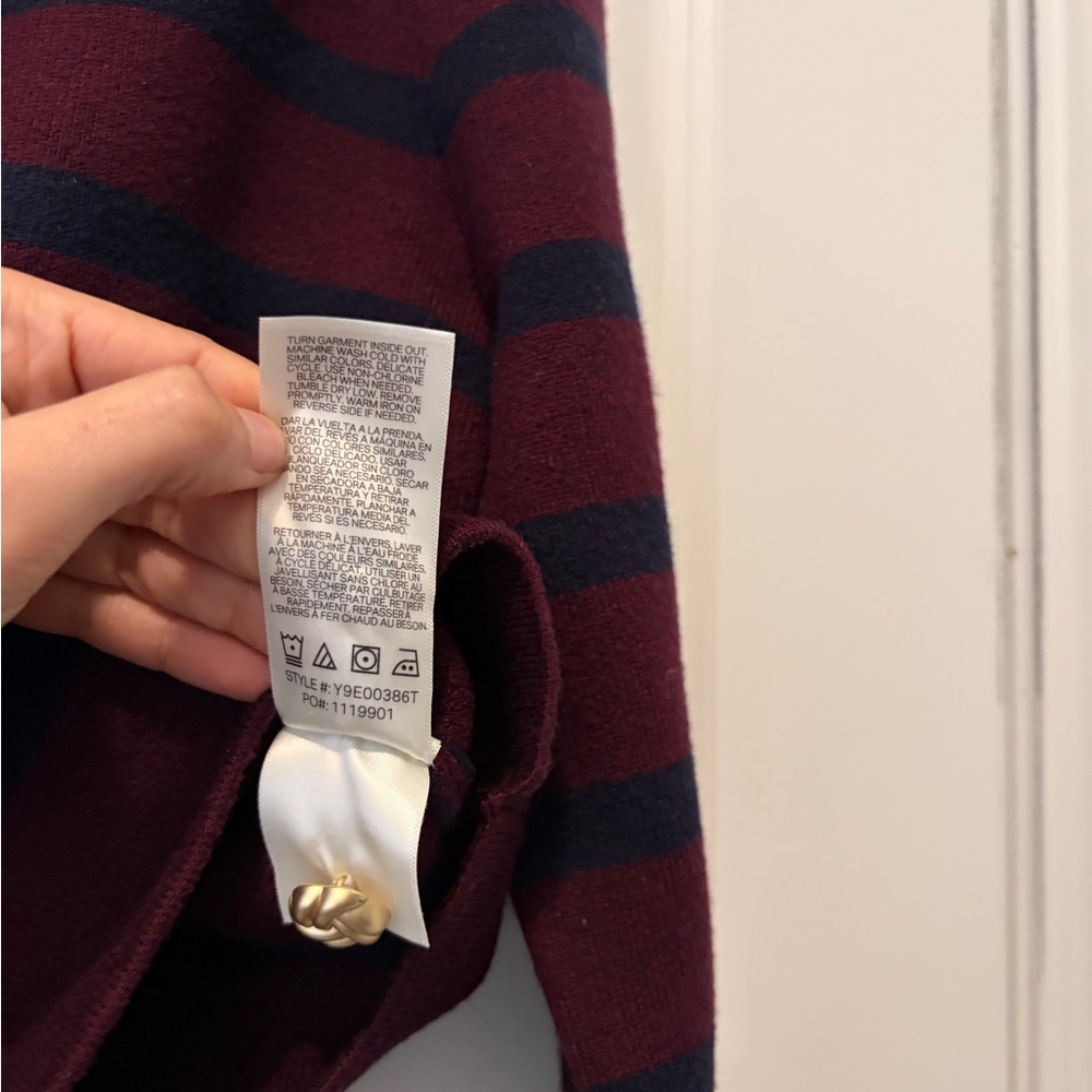 Scotch & Soda Striped Sweater with Gold buttons - Picture 9 of 9
